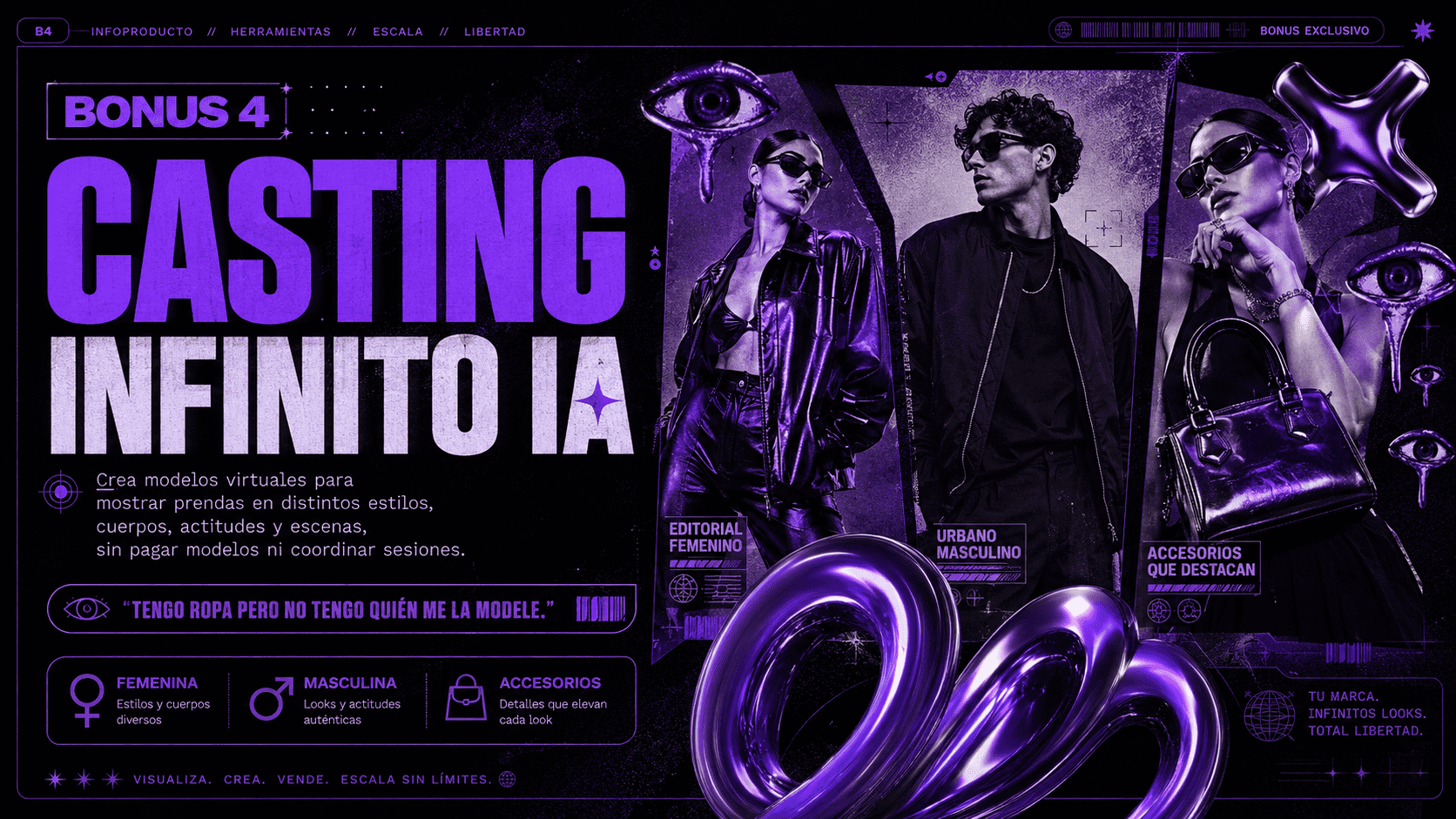 Bonus 4: Casting Infinito IA