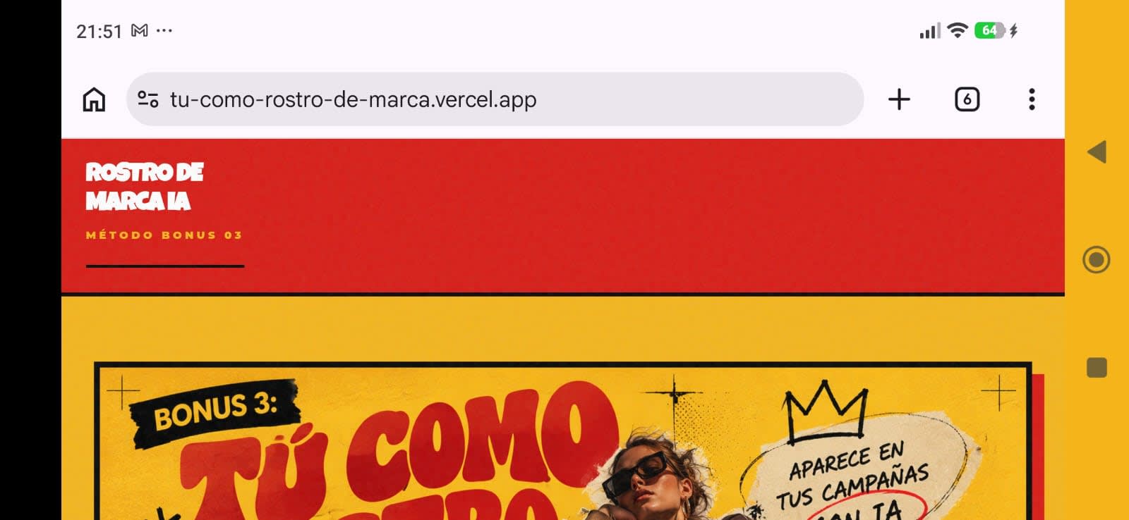 Paso 4: Modo horizontal